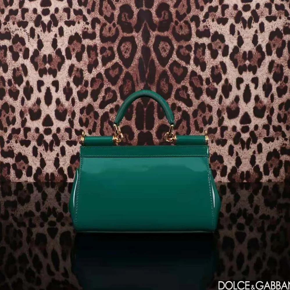 Dolce Gabbana D&G Small Sicily Handbag for Women in Green Dolce Gabbana D&G Small Sicily Handbag for Women in Green