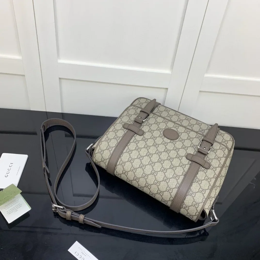 Gucci Messenger Bag Black GG Gucci Messenger Bag Black GG