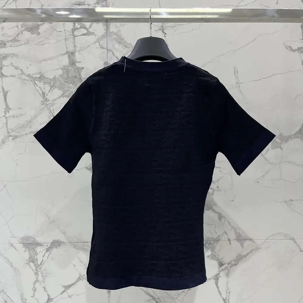 Fendi Black FF Viscose Sweater for Women