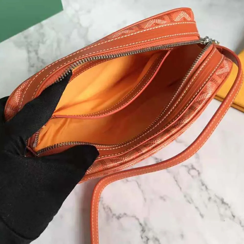 Goyard Cap-vert Pm Bag for Unisex in Orange Goyard Cap-vert Pm Bag for Unisex in Orange