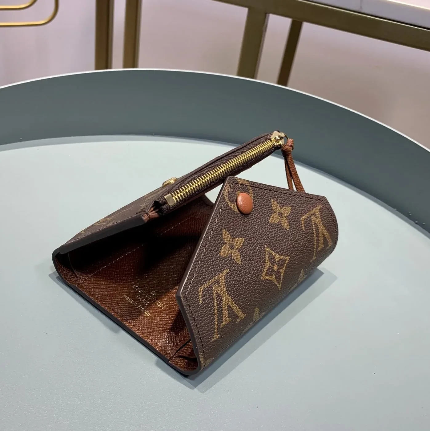 Louis Vuitton Victorine Wallet Monogram Canvas Brown Louis Vuitton Victorine Wallet Monogram Canvas Brown