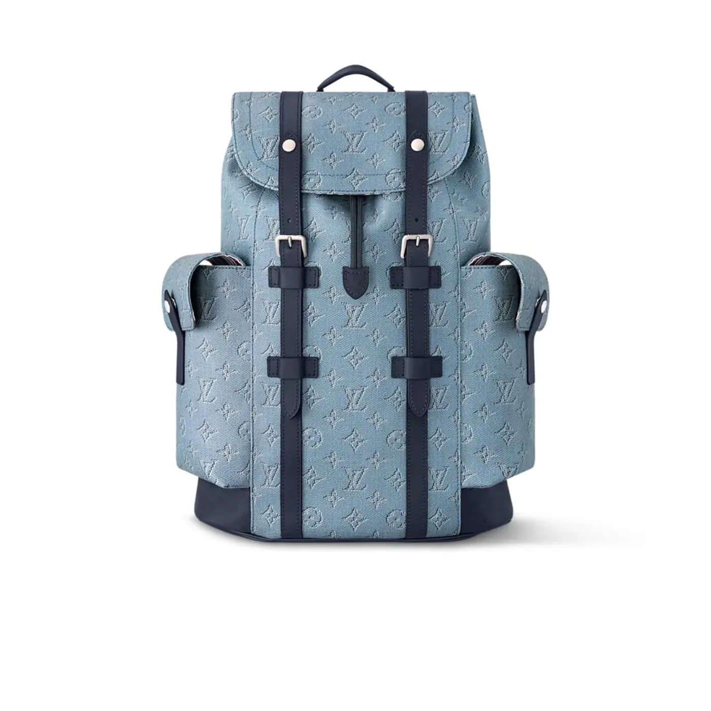 Louis Vuitton Christopher MM Bag Blue /