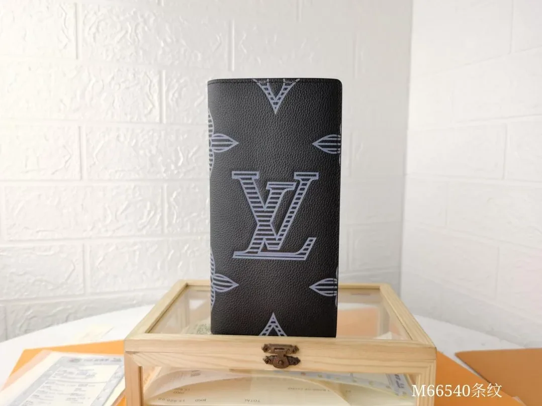 Louis Vuitton Brazza Wallet Taurillon Shadow