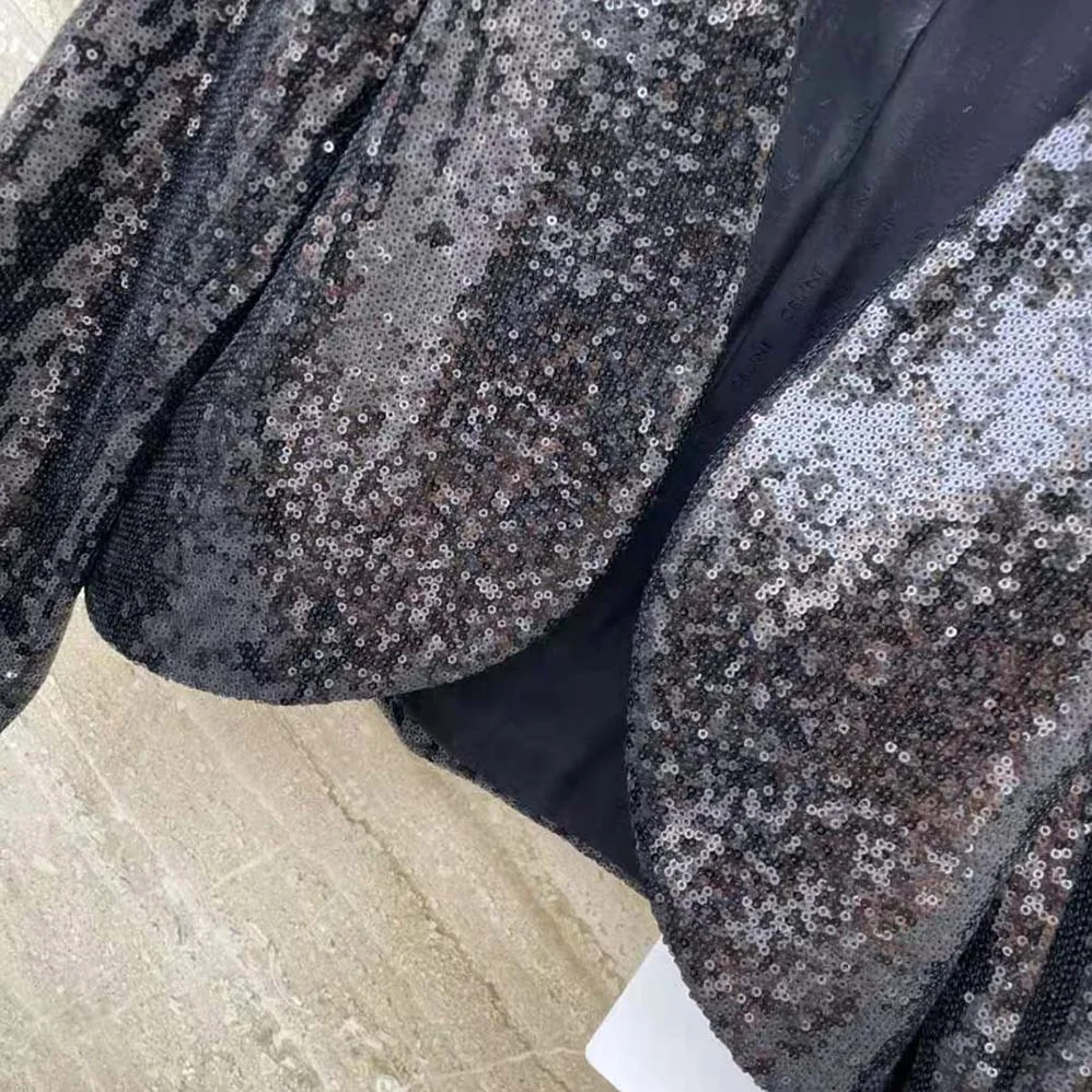 Celine Embroidered Bolero in Wool Gabardine for Women