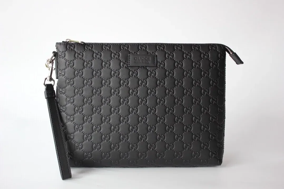 Gucci Animalier Pouch Full Black , Pouch / for Men