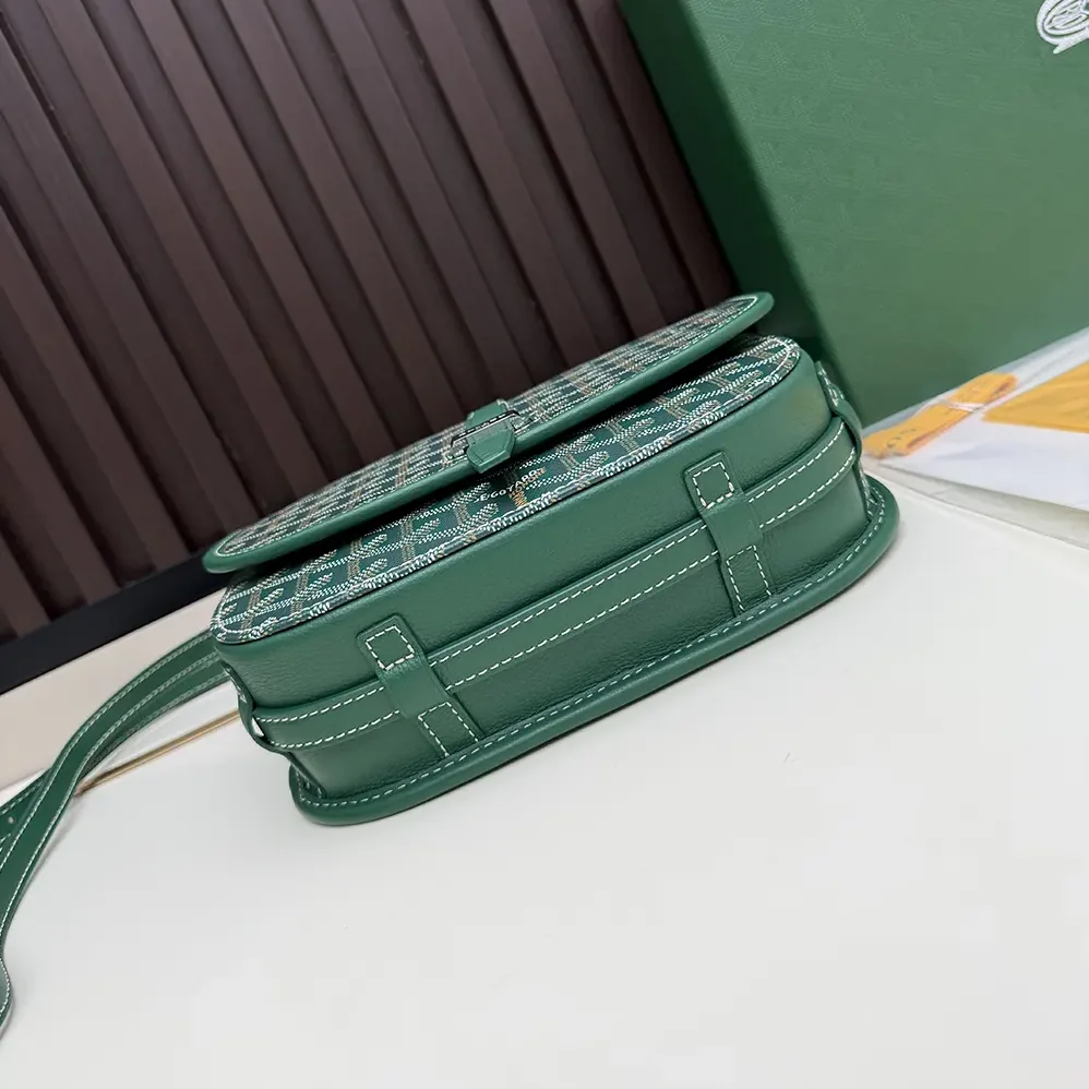 Goyard Belvedere Mm Bag for Unisex in Green