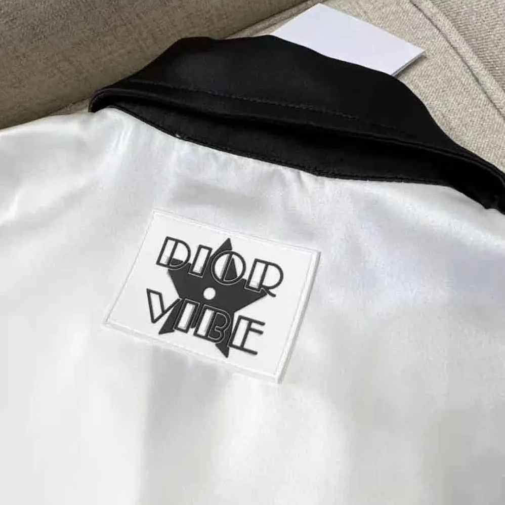 Dior Vibe Blouse White Technical Satin for Women Dior Vibe Blouse White Technical Satin for Women