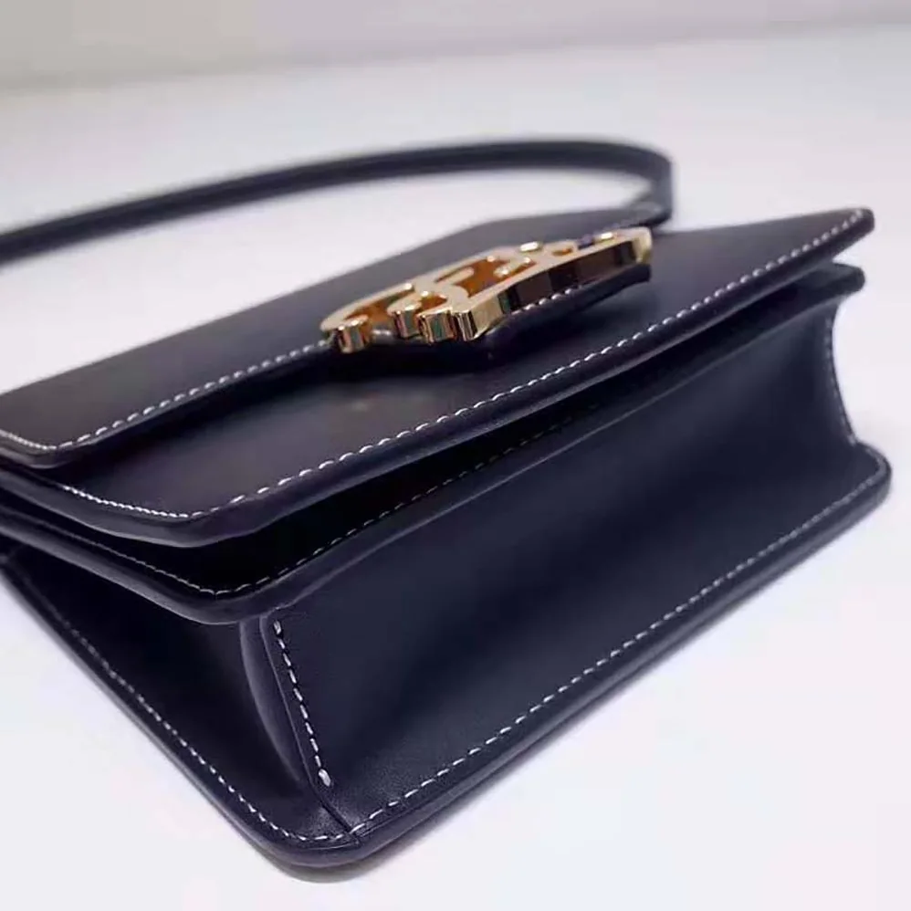 Fendi Kaligraphy Black Leather Bag for Women