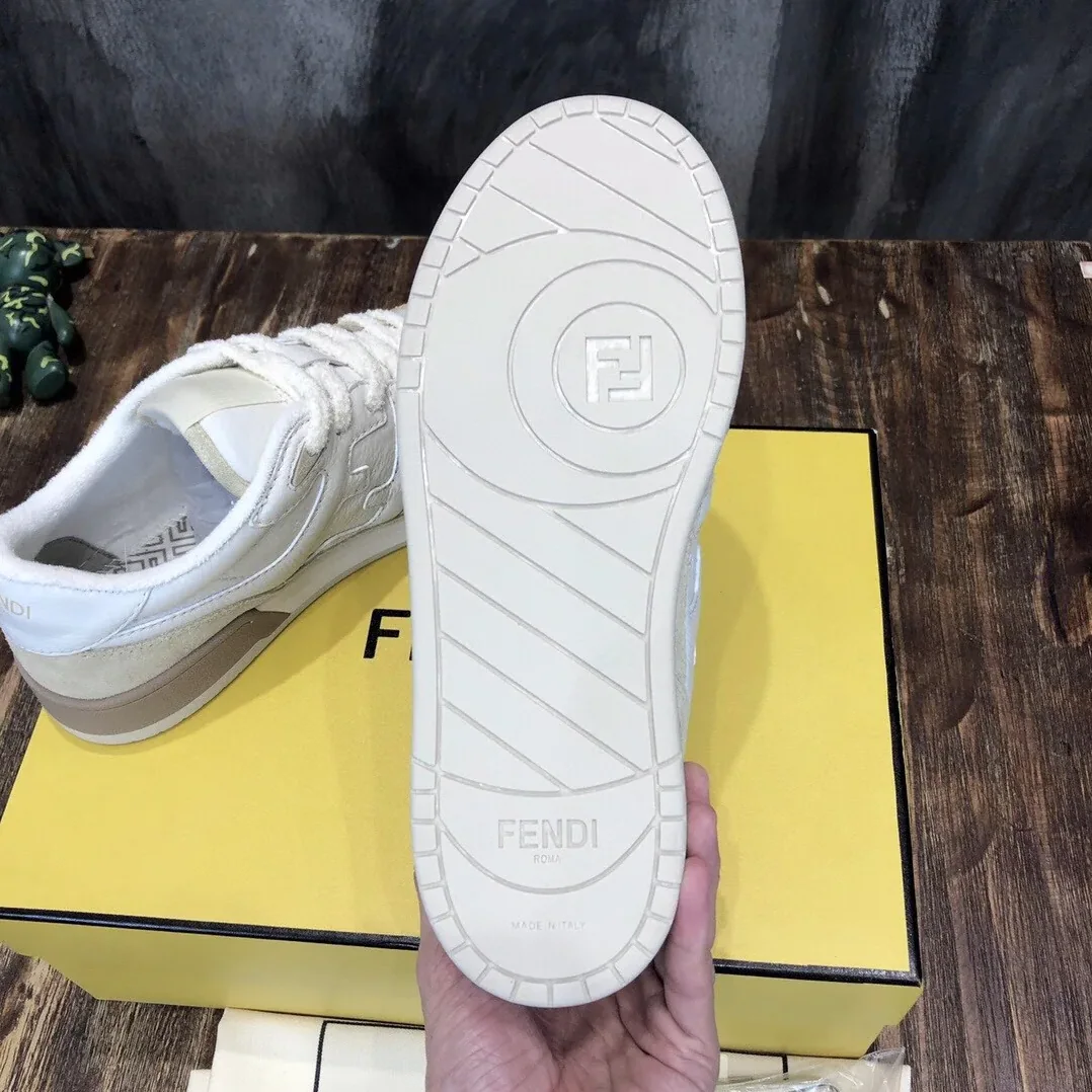 Fendi Match Low Tops Sneakers White 7E1493AHH2F1FHS Fendi Match Low Tops Sneakers White 7E1493AHH2F1FHS