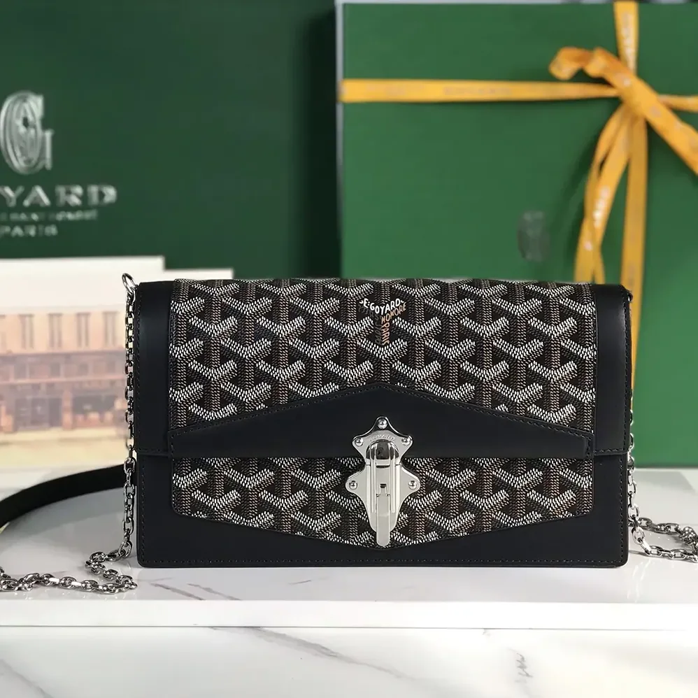 Goyard Duchesse Marie Caroline Bag for Unisex in Black Goyard Duchesse Marie Caroline Bag for Unisex in Black