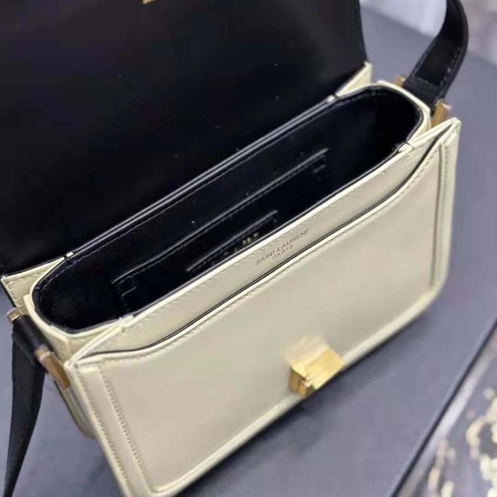 Saint Laurent YSL Solferino Medium Satchel in Box Saint Laurent Leather for Women Saint Laurent YSL Solferino Medium Satchel in Box Saint Laurent Leather for Women