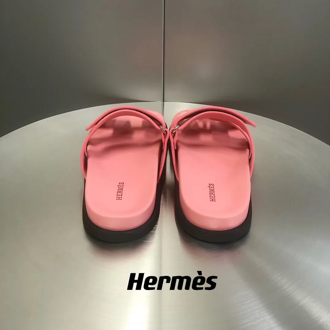 Hermes Chypre Sandal Pink Hermes Chypre Sandal Pink