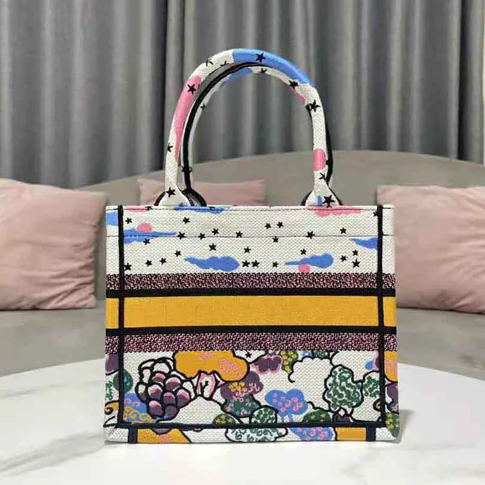 Dior Small Dior Book Tote Latte Dior Ciel de Rêve Embroidery for Women Dior Small Dior Book Tote Latte Dior Ciel de Rêve Embroidery for Women