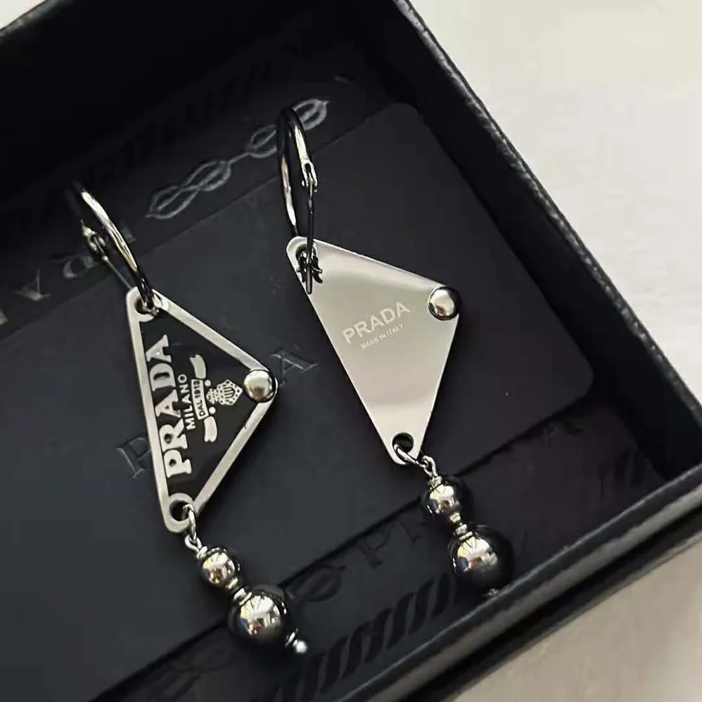 Prada Ball Smalto Jewels Pendant Earrings for Women
