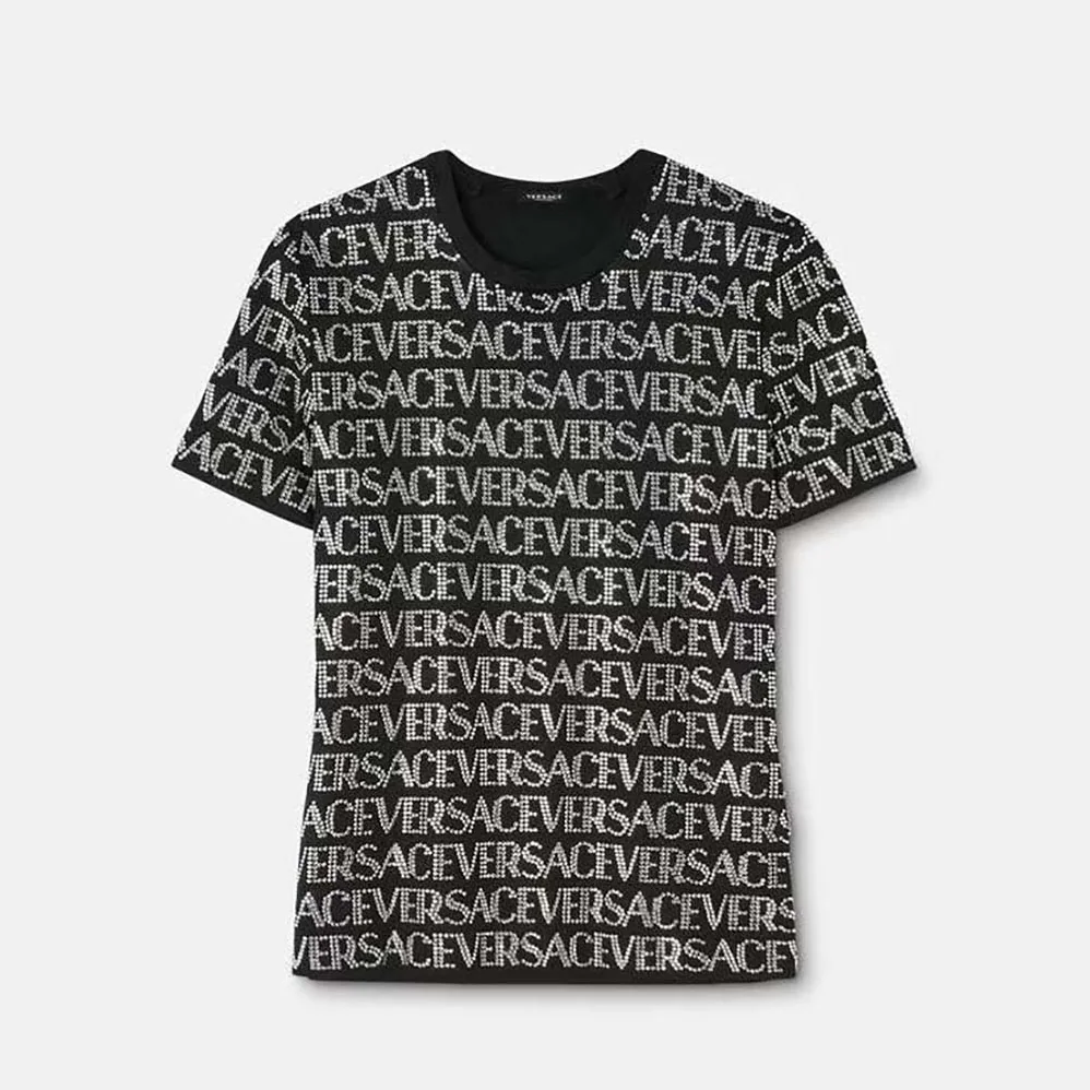 Versace Crystal Versace Allover T for Women in shirt Versace Crystal Versace Allover T for Women in shirt