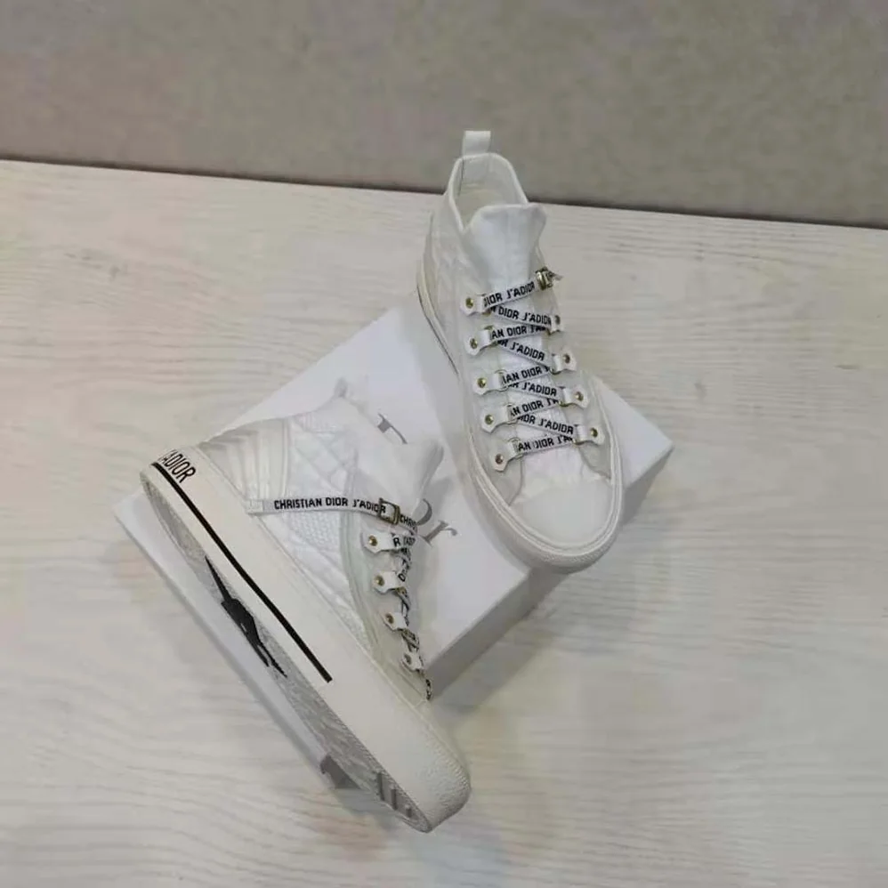 Dior Walk'n'dior Sneaker White Cannage Technical Mesh for Women