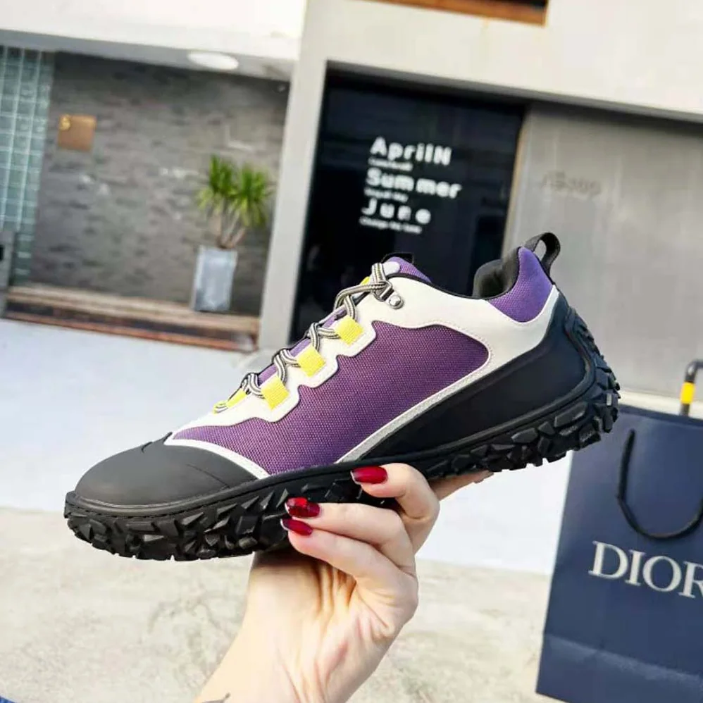 Dior Diorizon Hiking Shoe Black Technical Mesh and Rubber for Men