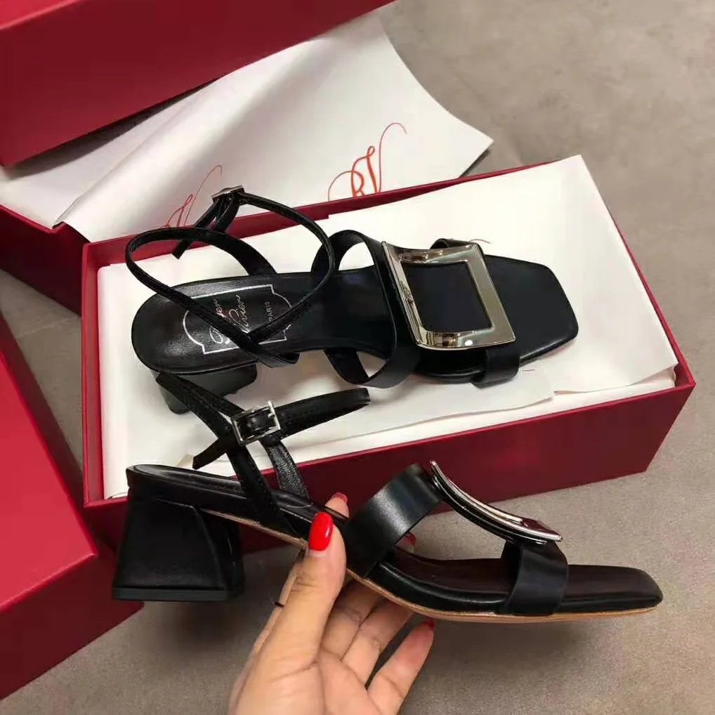Roger Vivier Bikiviv' Sandals for Women in Black