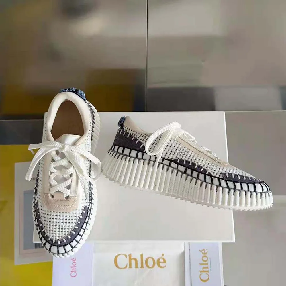 Chloe Nama Sneaker for Unisex in Blue Chloe Nama Sneaker for Unisex in Blue