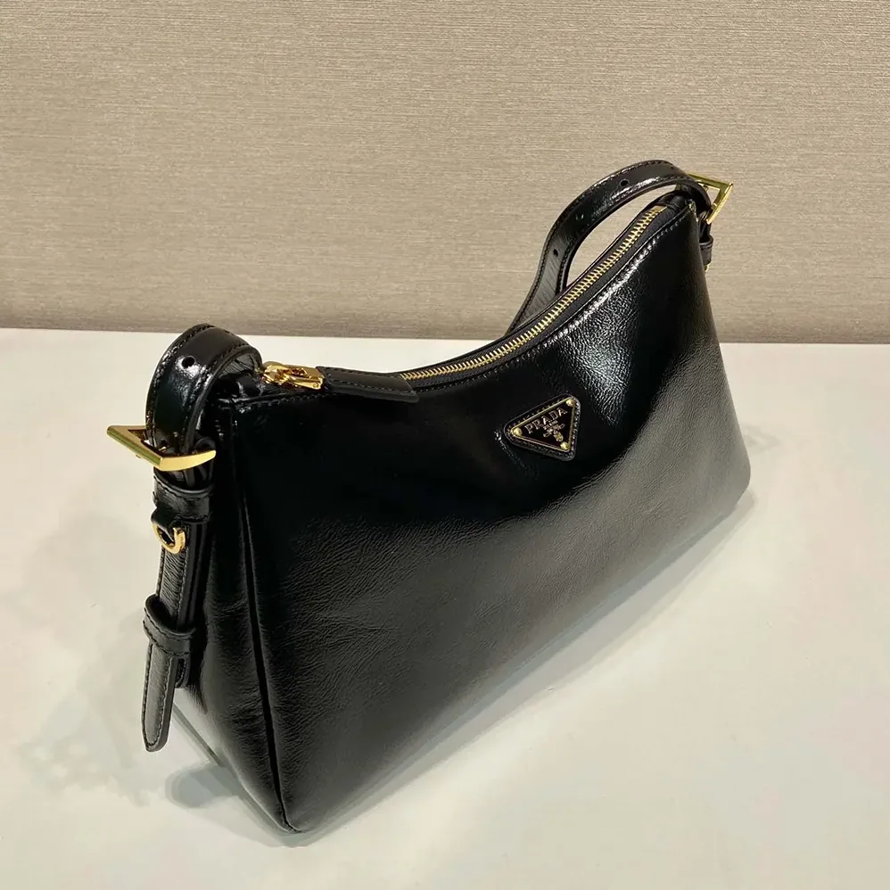 Prada Aimée Medium Naplak Leather Shoulder Bag for Women Prada Aimée Medium Naplak Leather Shoulder Bag for Women