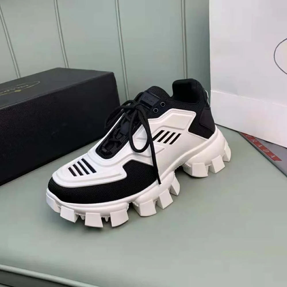 Prada Cloudbust Thunder Sneakers for Women in Black