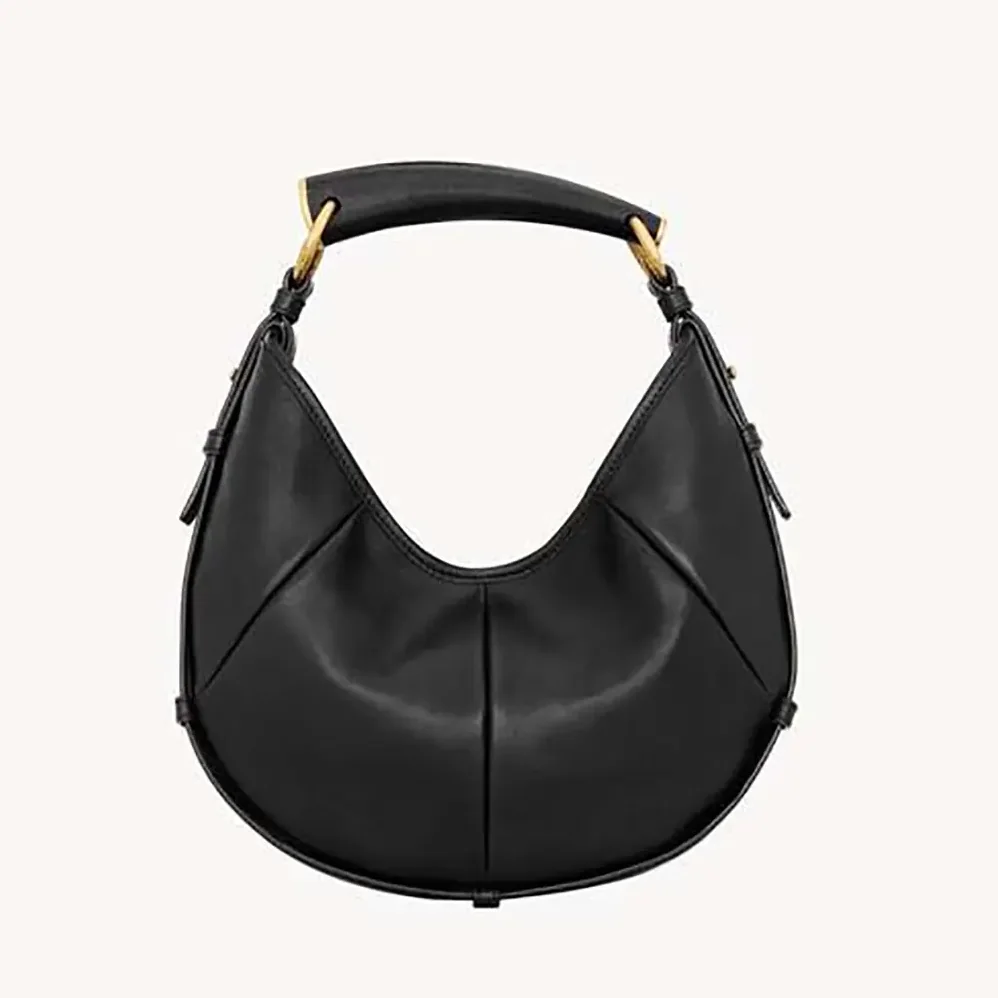 Saint Laurent YSL Mombasa Small In Leather for Women in Black