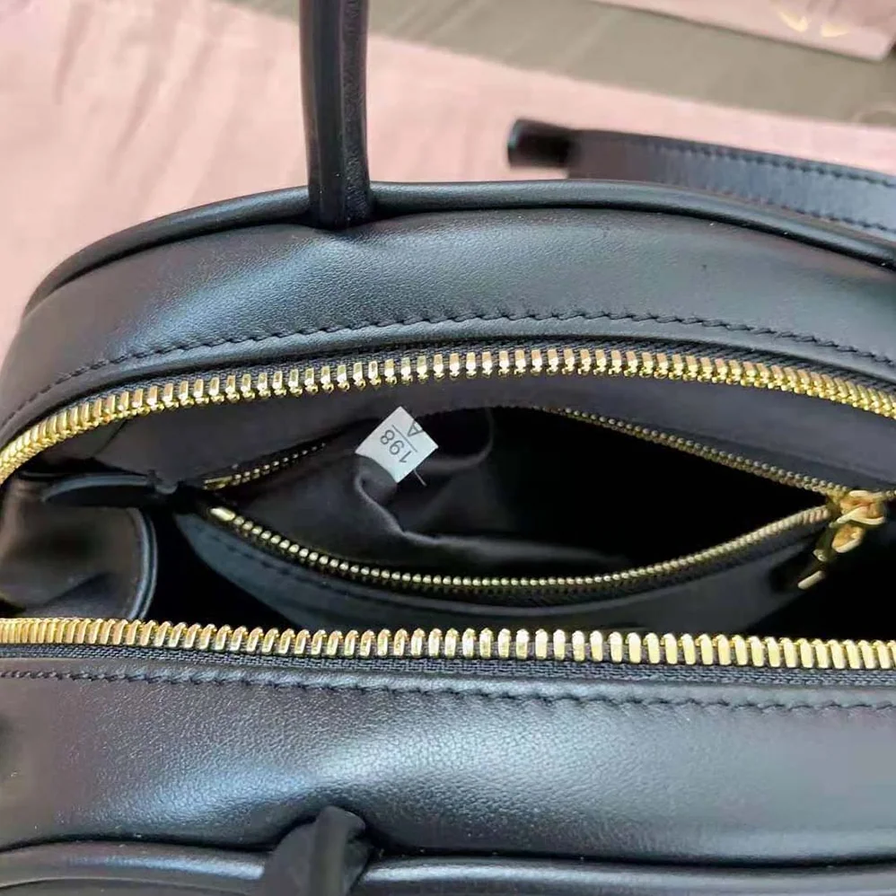 Miu Miu Medium Leather Top-handle Bag for Women in Black