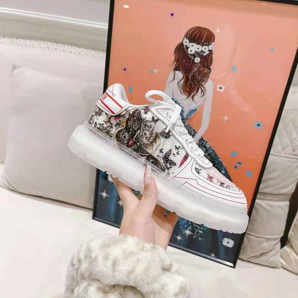 Dior Addict Sneaker White Calfskin and Technical Fabric for Women