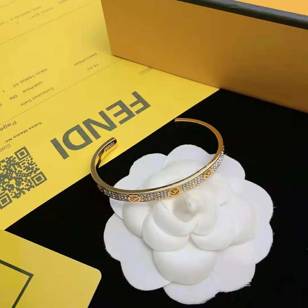 Fendi F Is Fendi Bracelet Gold for Women in colored Fendi F Is Fendi Bracelet Gold for Women in colored
