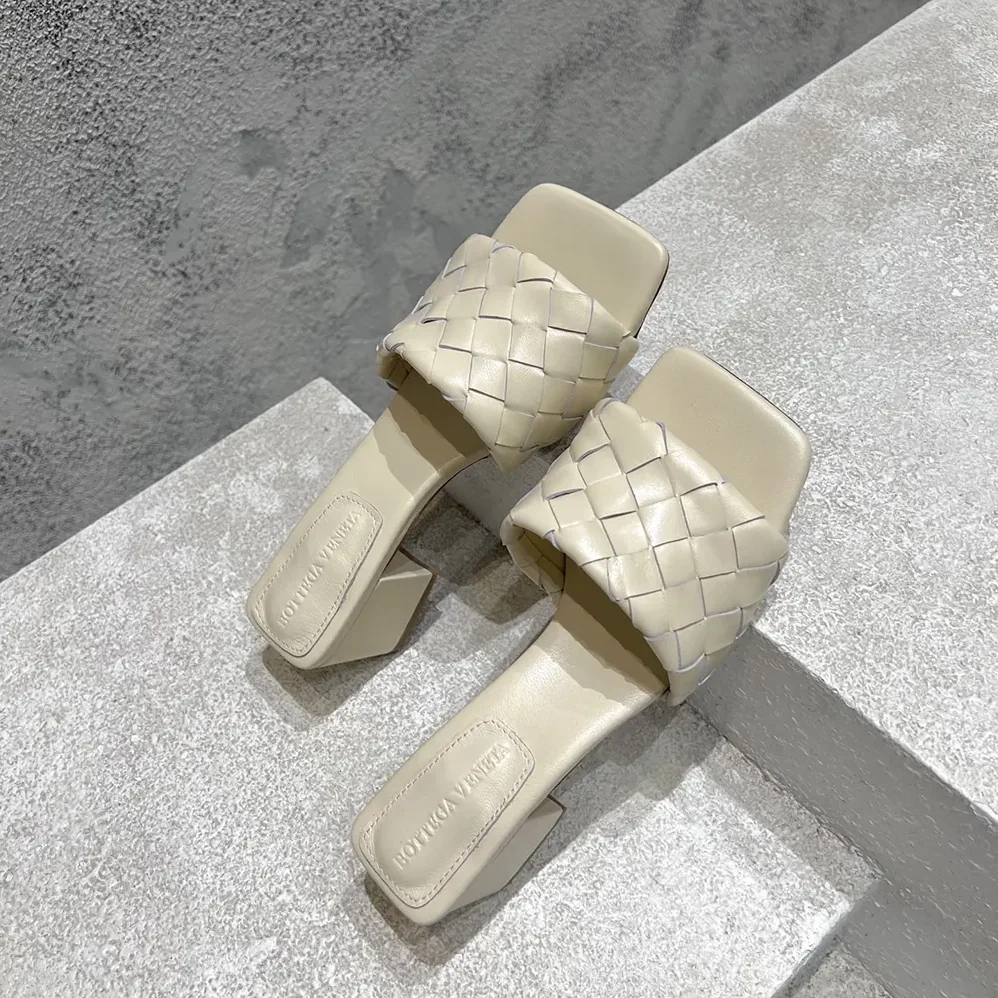 Bottega Veneta Parco Mule for Women in White