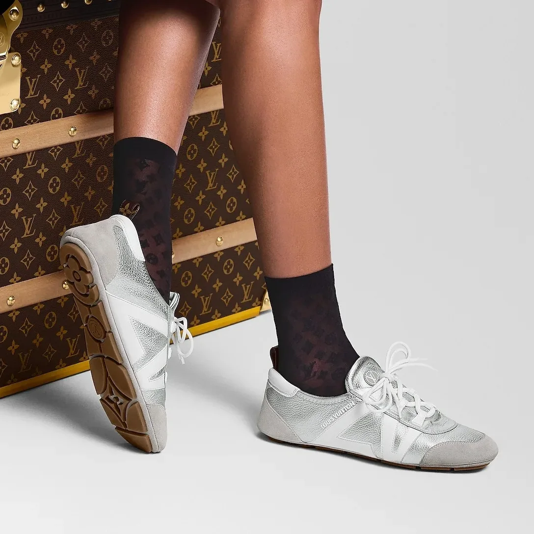 Louis Vuitton LV Sneakerina Silver 1AHOJD