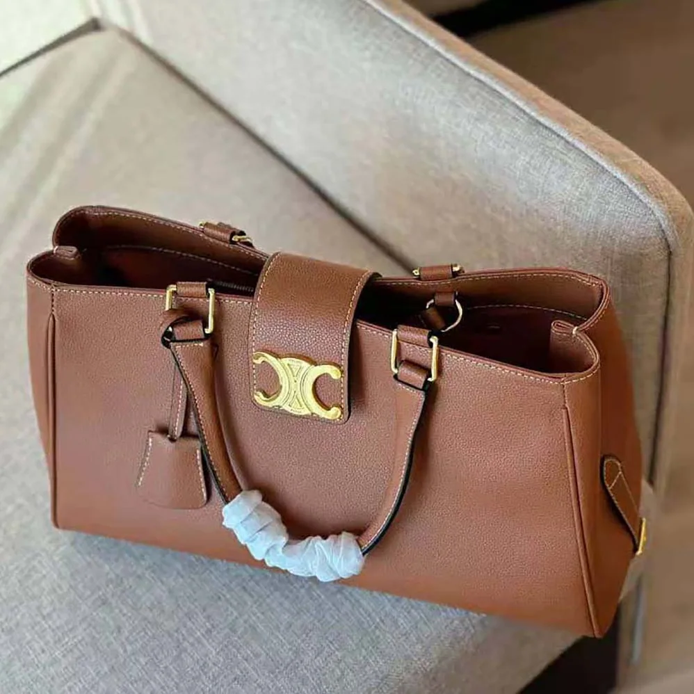Celine Medium Appoline Bag in Supple Calfskin for Women in Brown Celine Medium Appoline Bag in Supple Calfskin for Women in Brown