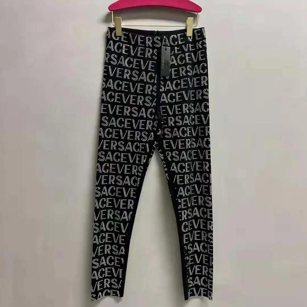 Versace Crystal Versace Allover Leggings for Women