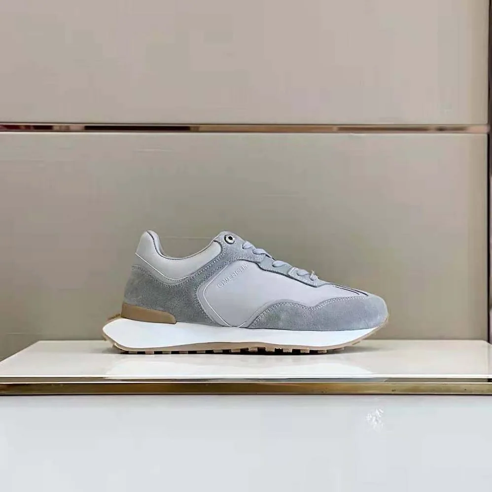 Givenchy Giv Runner Sneakers in Suede Leather and Nylon for Men Givenchy Giv Runner Sneakers in Suede Leather and Nylon for Men
