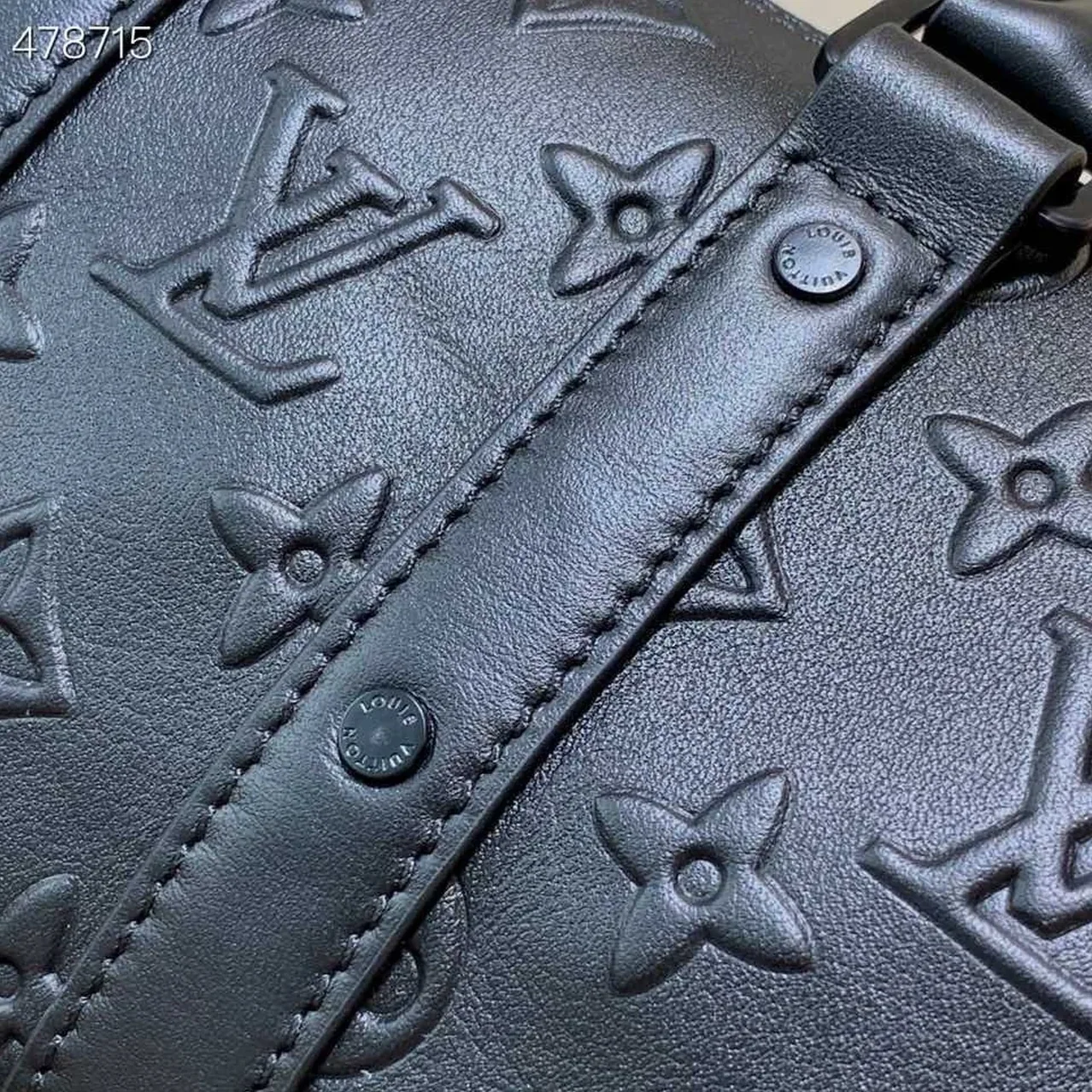 Louis Vuitton Keepall XS Monogram Seal Black Shoulder And Crossbody Bags / LV Louis Vuitton Keepall XS Monogram Seal Black Shoulder And Crossbody Bags / LV