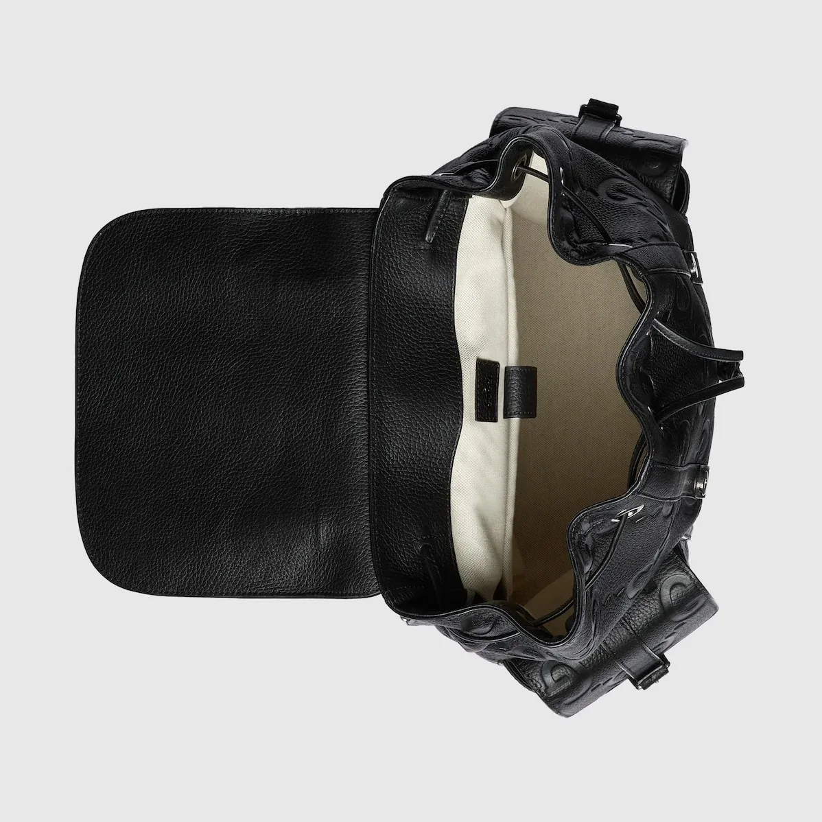 Gucci Jumbo GG Large Backpack Black / Gucci Jumbo GG Large Backpack Black /