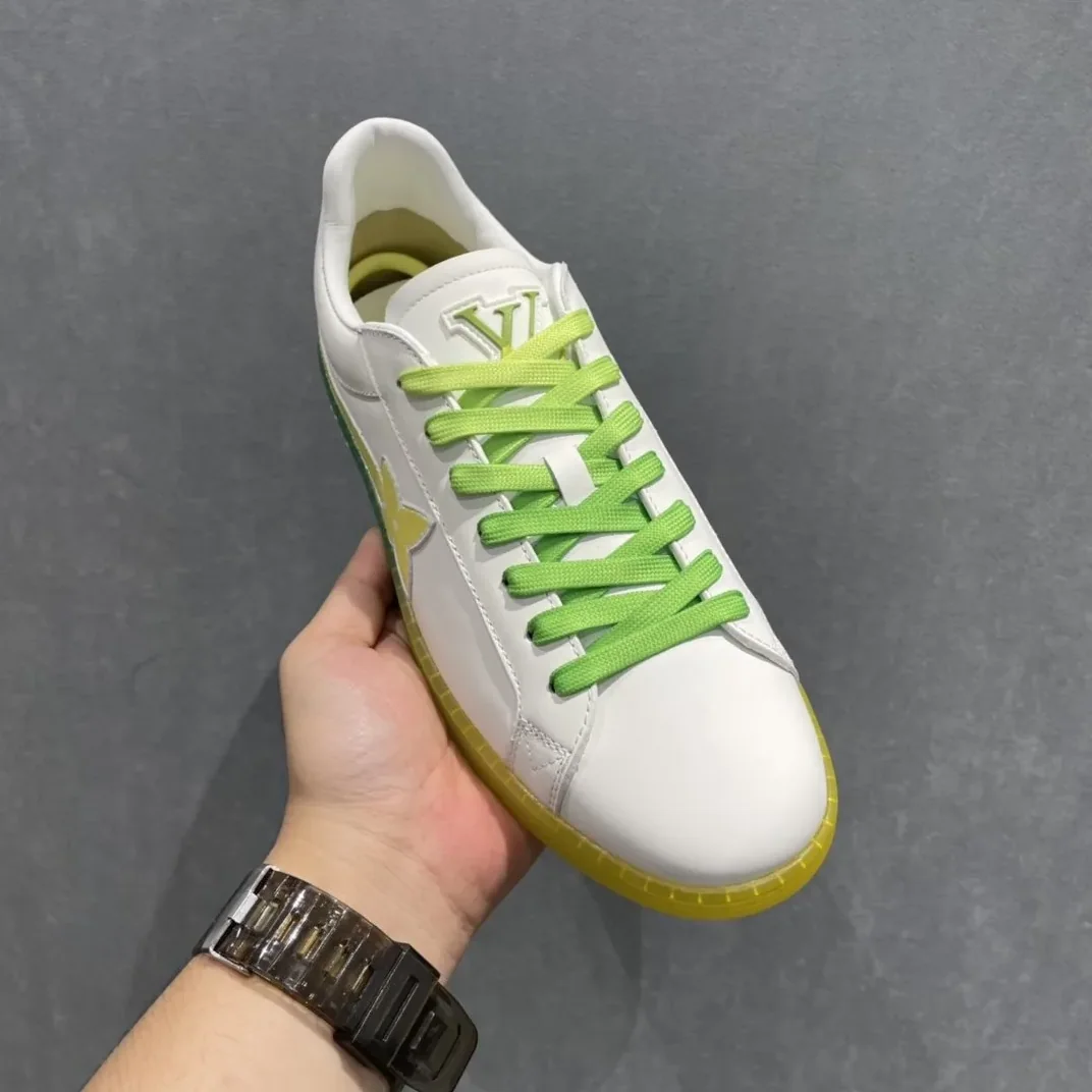 Louis Vuitton Luxembourg Samothrace Sneaker Yellow LV 1A9G2C