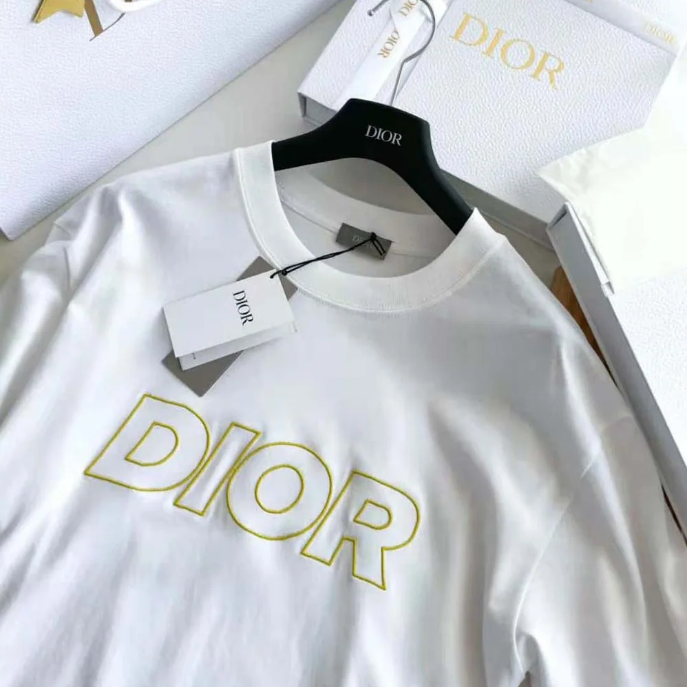Dior Relaxed-Fit T for Men in shirt White Cotton Jersey Dior Relaxed-Fit T for Men in shirt White Cotton Jersey
