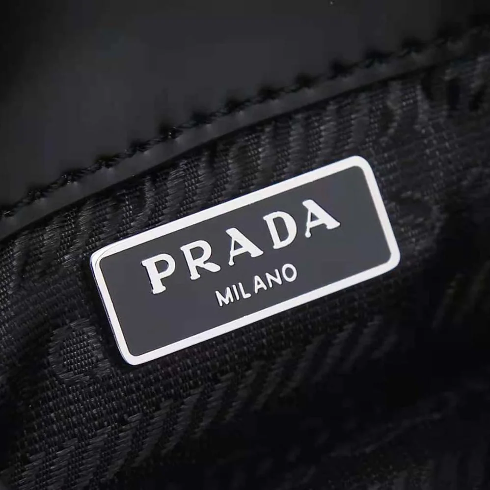 Prada Brushed Leather Mini-bag for Women in Black Prada Brushed Leather Mini-bag for Women in Black