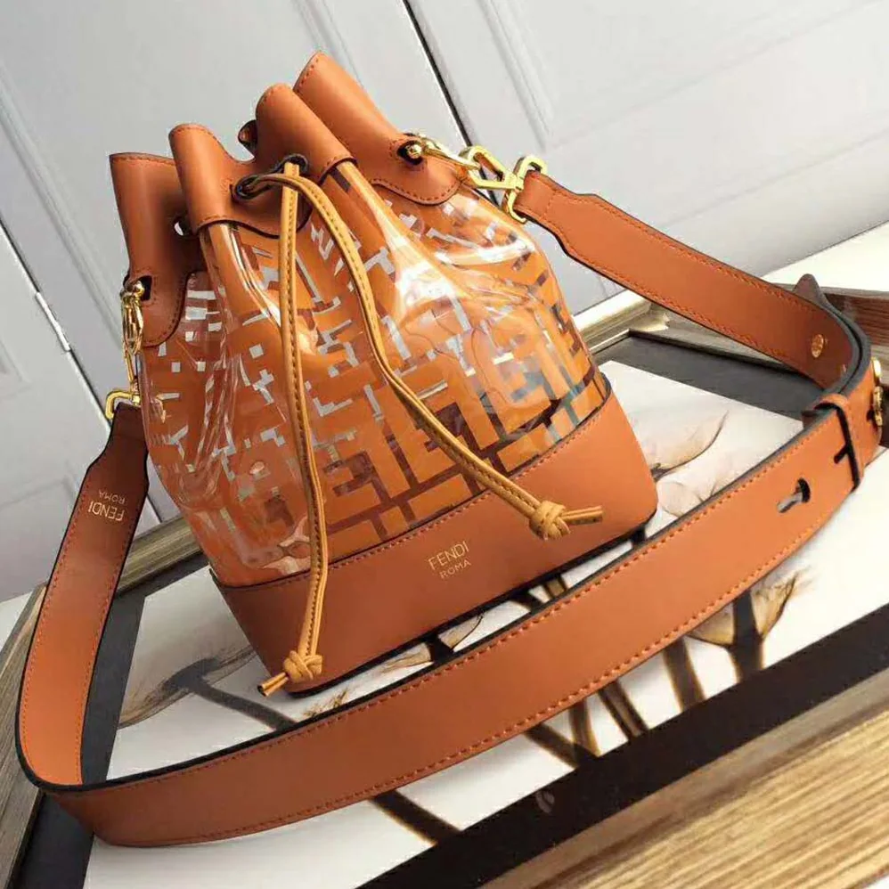 Fendi MON TRESOR Bag in PU for Women in Brown