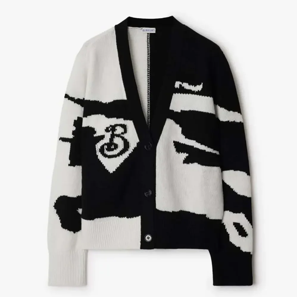 Burberry EKD Cashmere Cardigan for Men