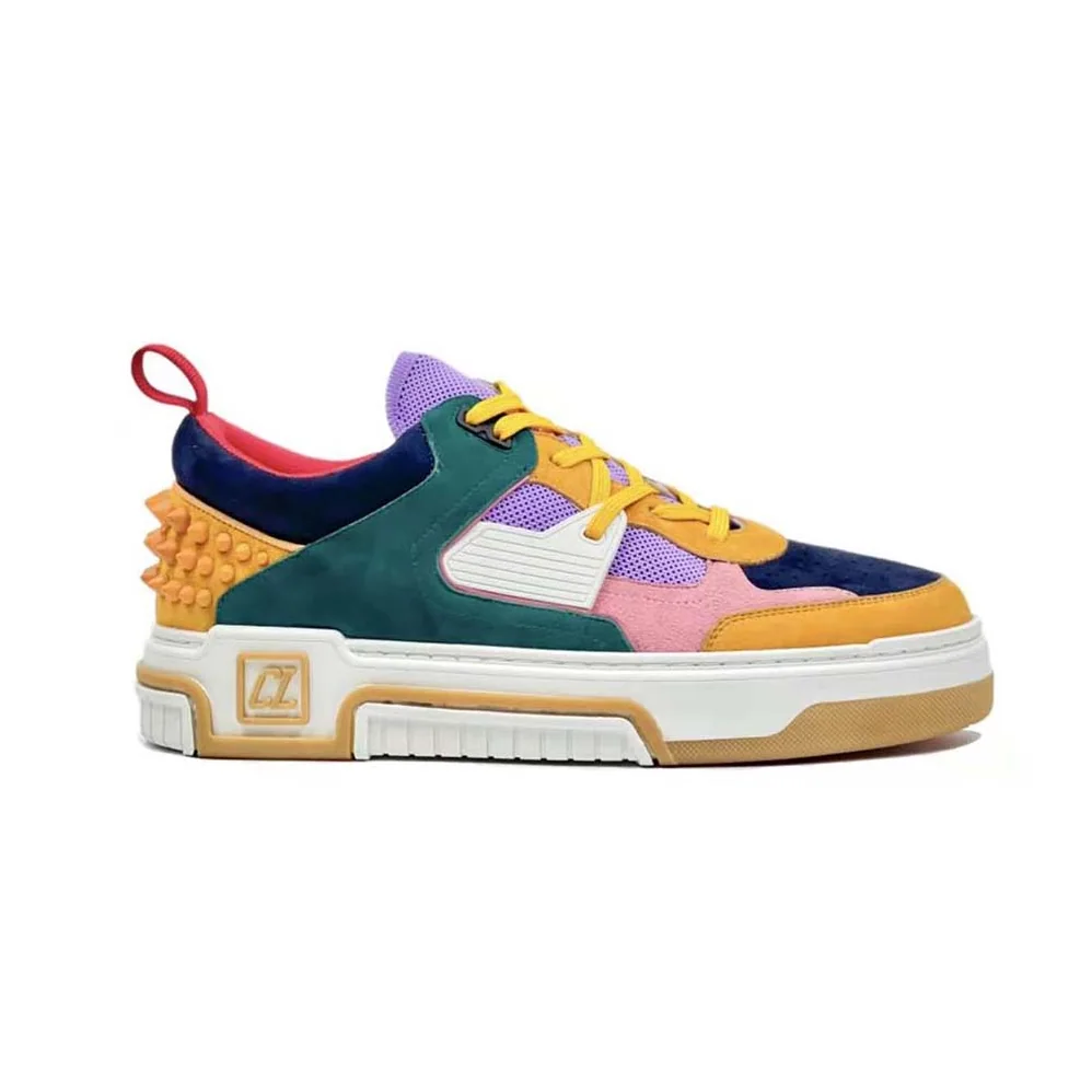 Christian Louboutin Astroloubi in Veau Velours for Unisex in Green Christian Louboutin Astroloubi in Veau Velours for Unisex in Green