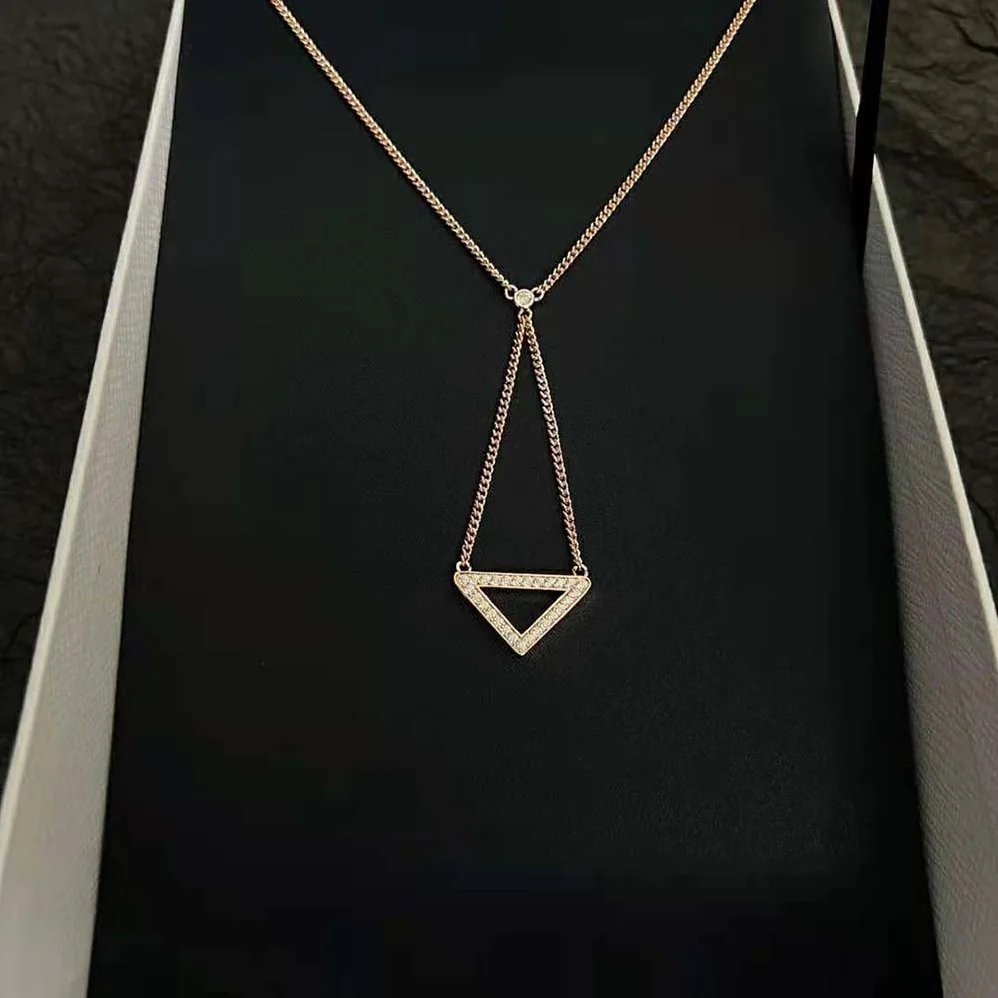 Prada Eternal Gold Cut-out Pendant Necklace in Yellow Gold with Diamonds for Women Prada Eternal Gold Cut-out Pendant Necklace in Yellow Gold with Diamonds for Women