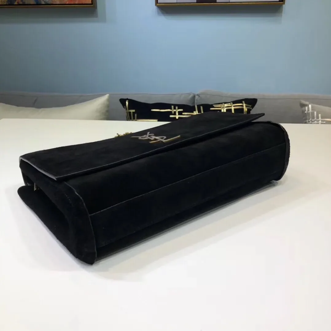 Saint Laurent Kate Medium Reversible Chain Bag Black in YSL Saint Laurent Kate Medium Reversible Chain Bag Black in YSL