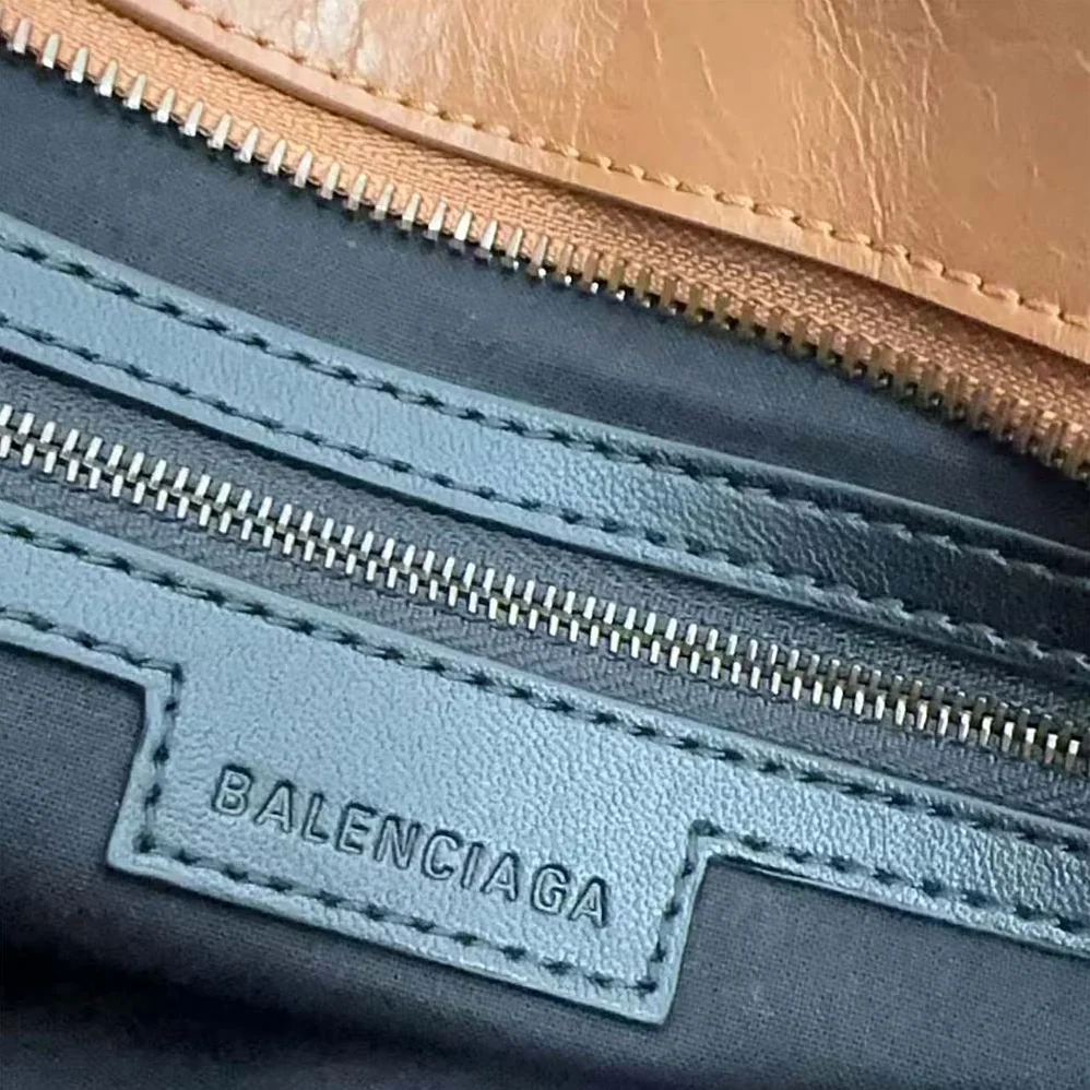 Balenciaga Le City Small Bag Metallized in Brown for Women Balenciaga Le City Small Bag Metallized in Brown for Women