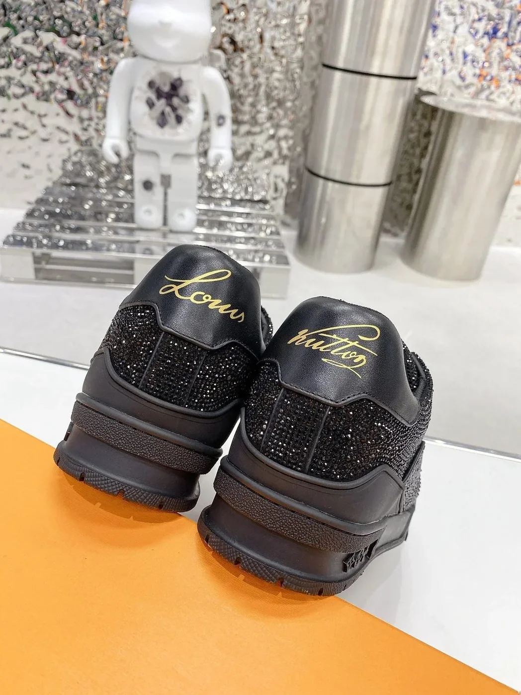 Louis Vuitton LV Trainers Black for Women