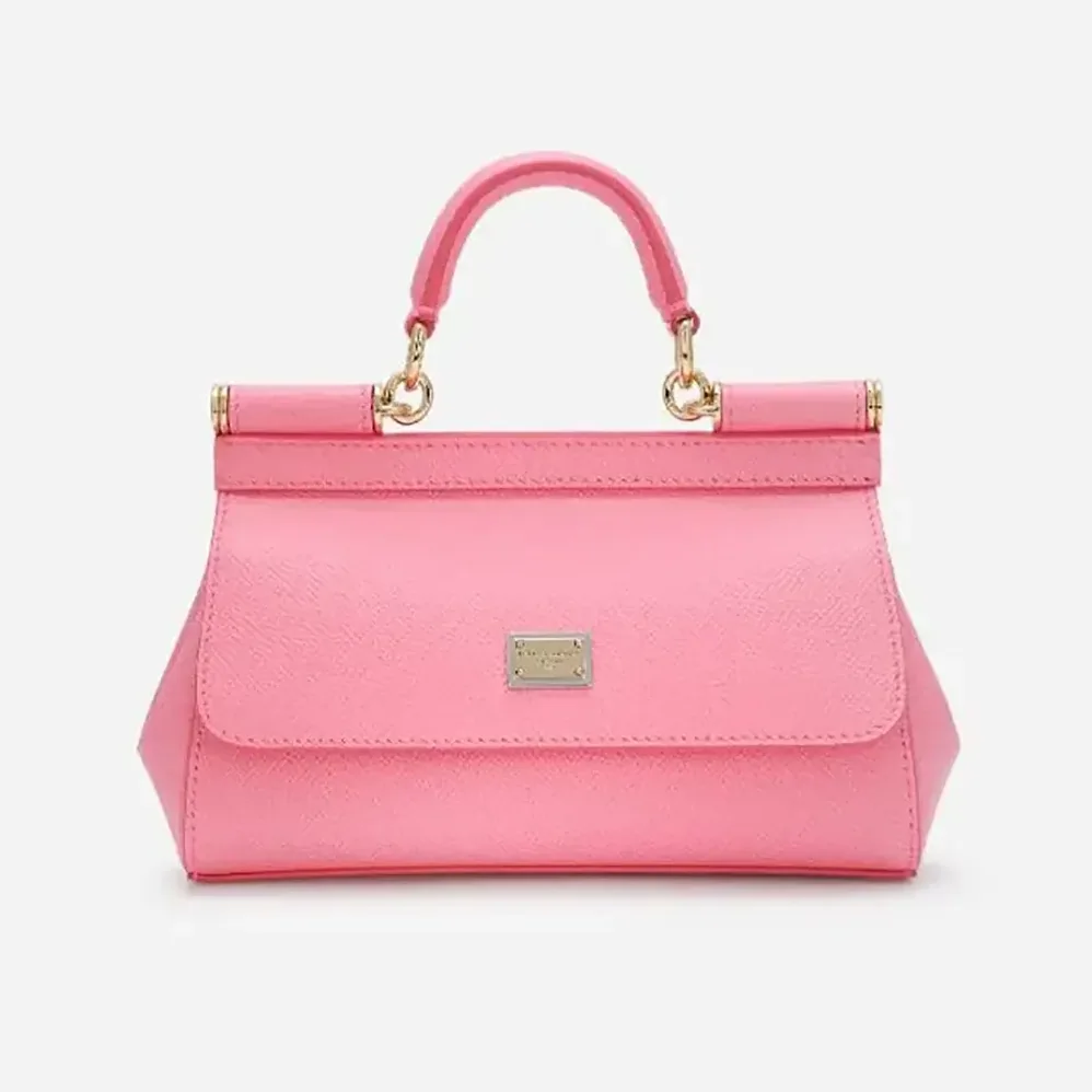 Dolce Gabbana D&G Small Sicily Handbag for Women in Pink