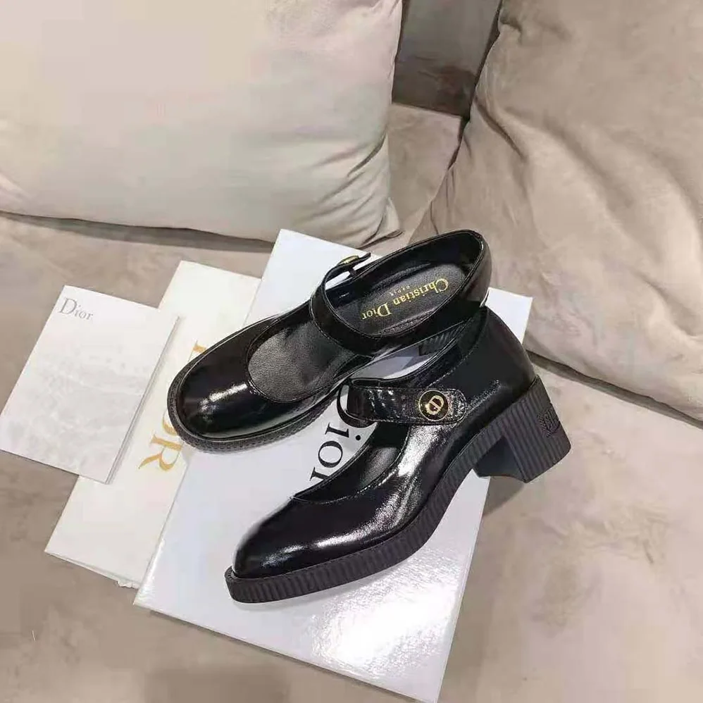 Dior D-Doll Pump Black Shiny Calfskin for Women Dior D-Doll Pump Black Shiny Calfskin for Women