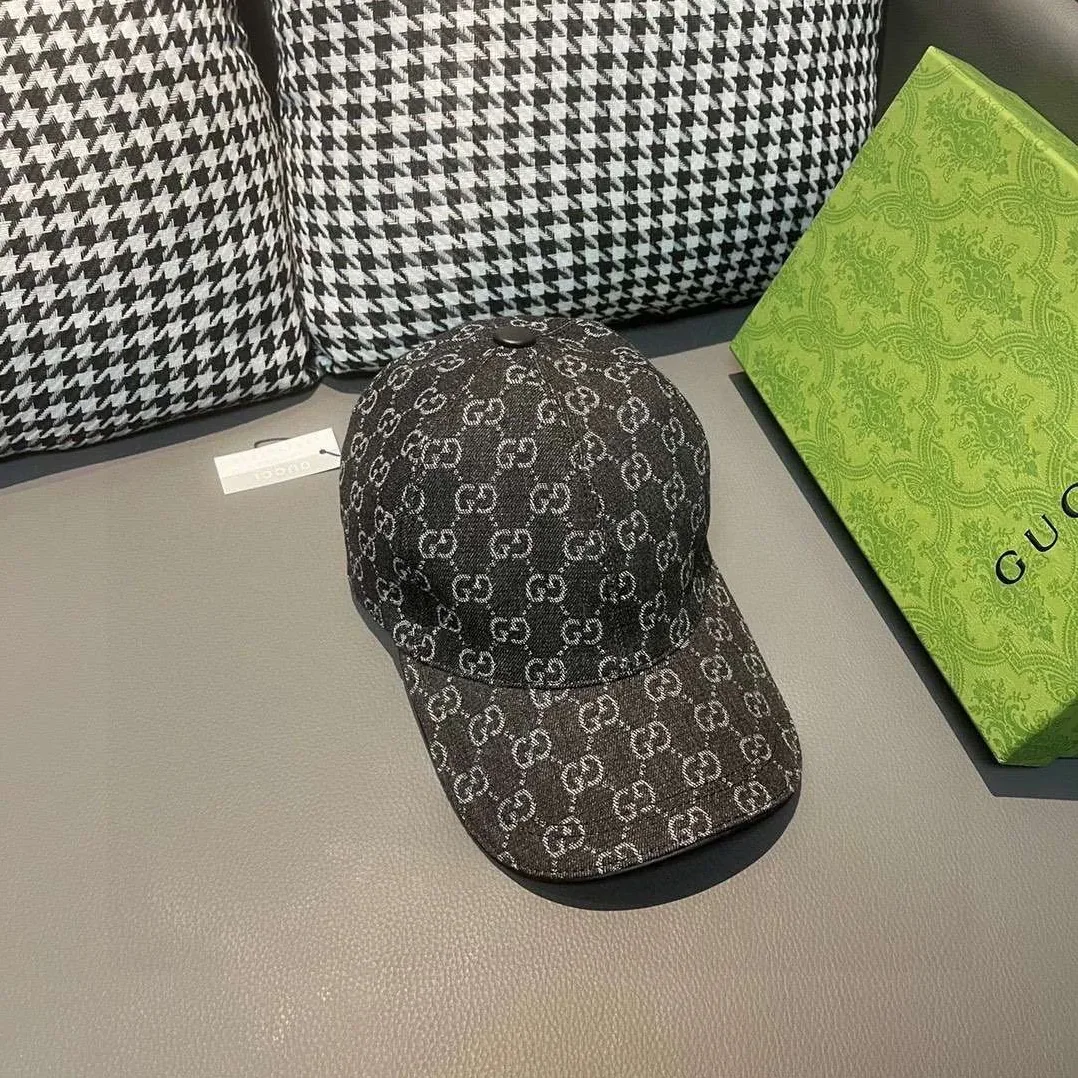 Gucci Baseball Hat Dark Grey