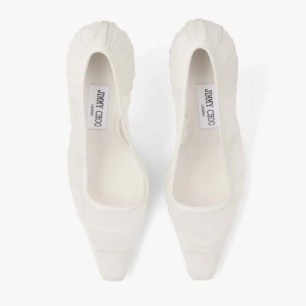 Jimmy Choo Lotta 100 Ivory LOTTA100IVW